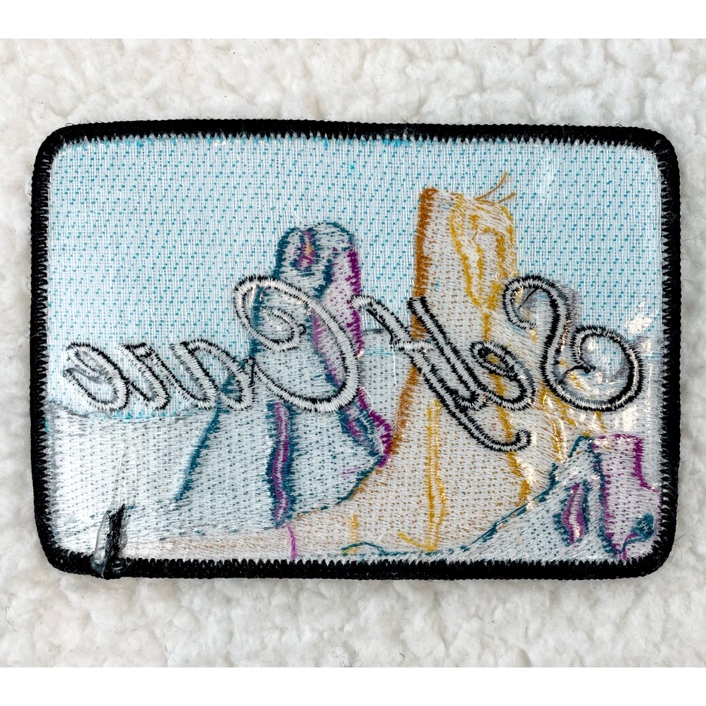 Large Self Care Embroidered Patch - Picture 3 of 5